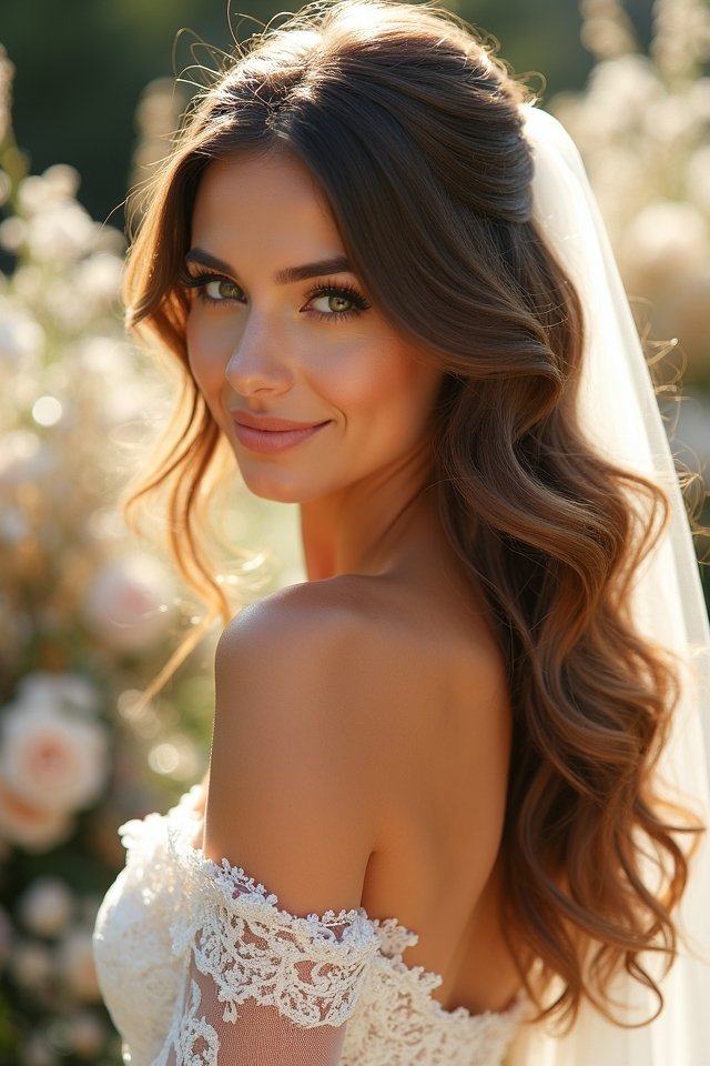 voluminous soft updo elegance