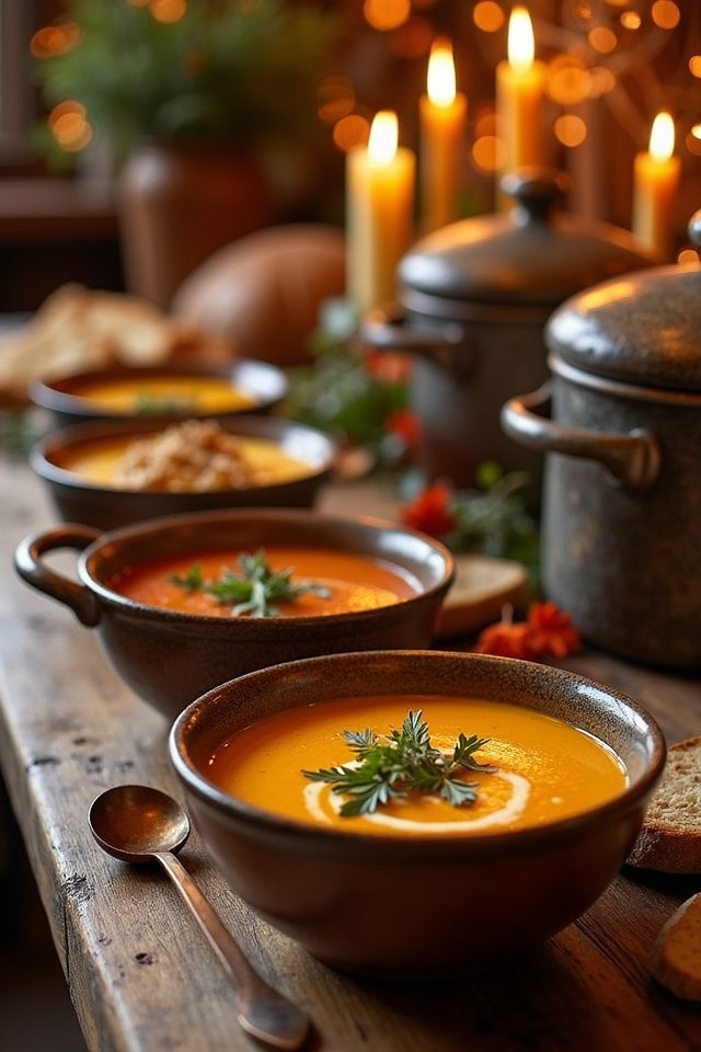 warm cozy soup bar