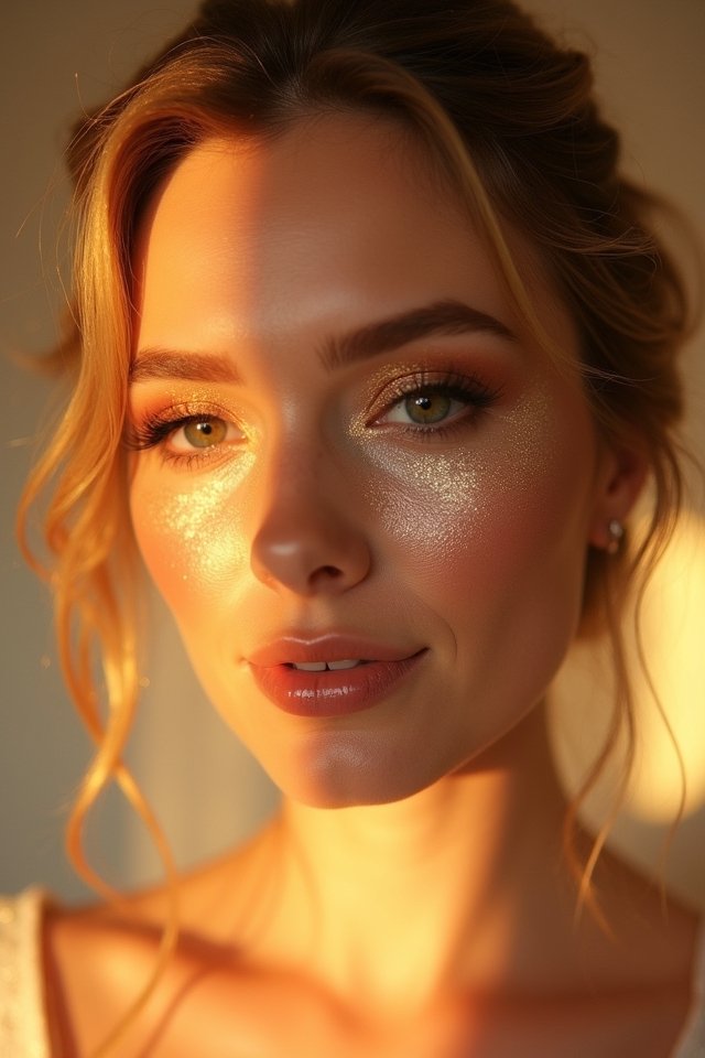 warm glow soft neutrals