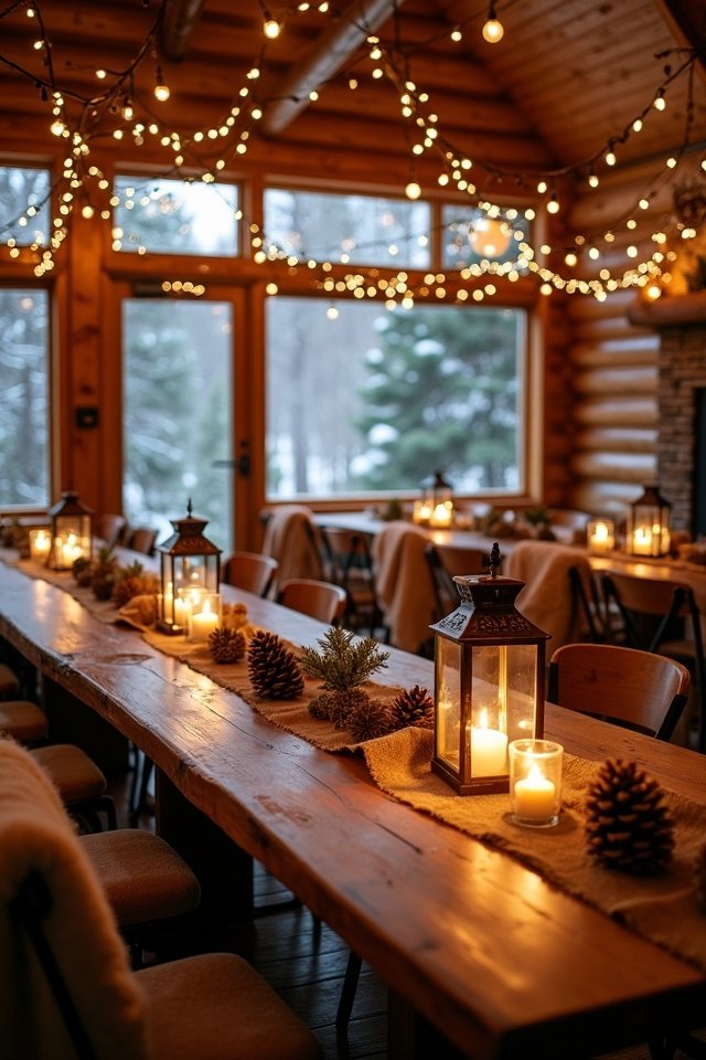 warm lighting for coziness