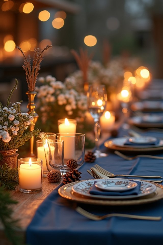 warm lighting for weddings