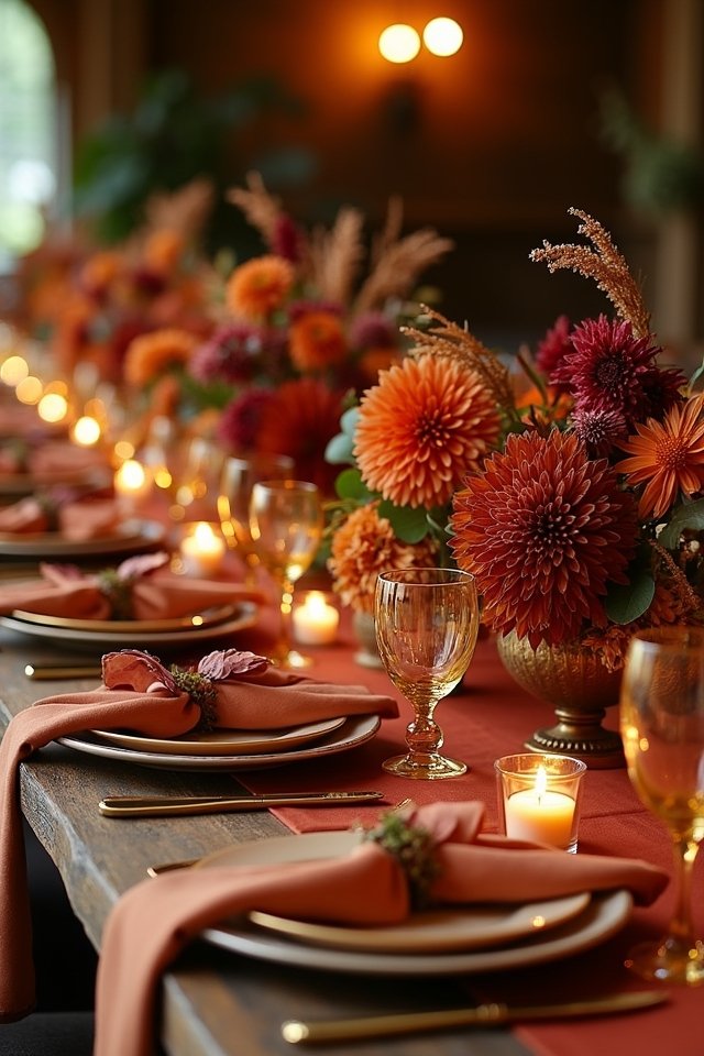 warm peach cinnamon ambiance