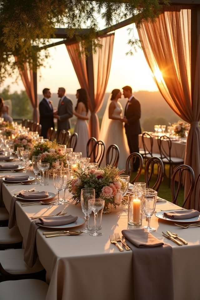warm taupe autumn elegance