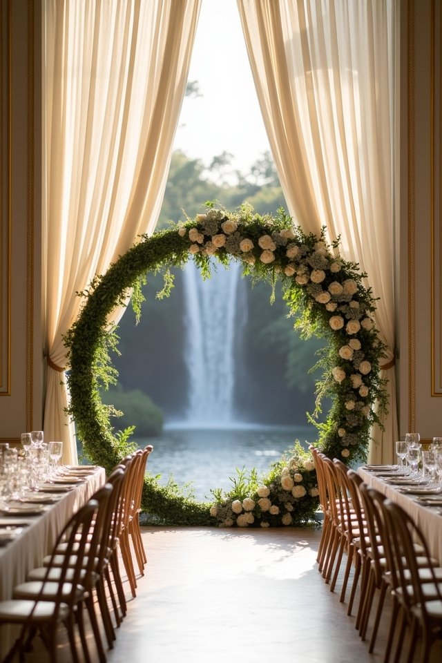 waterfall wedding venue highlights