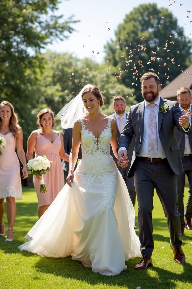 wedding games and laughter