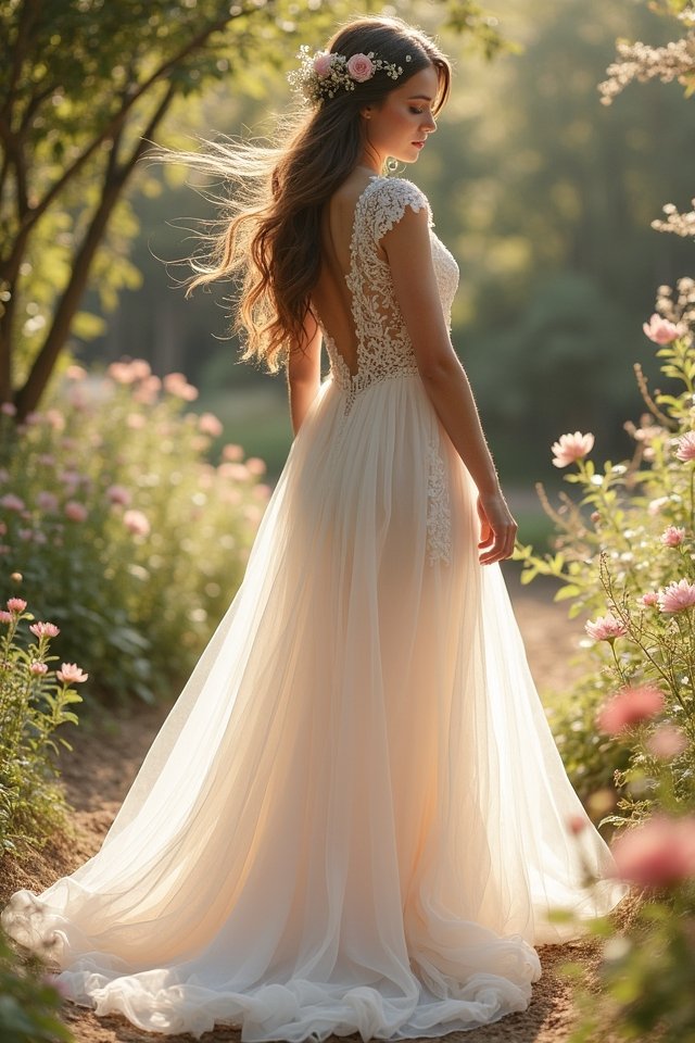 whimsical a line wedding dresses