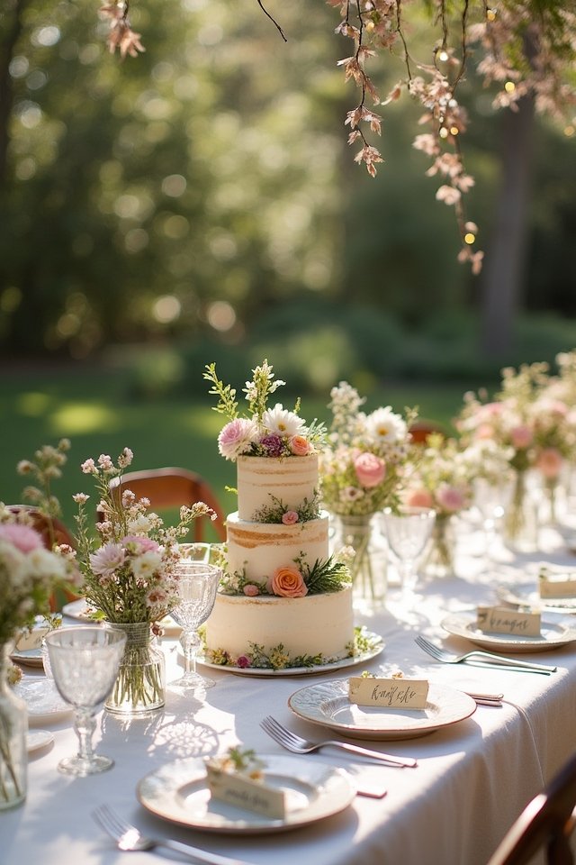 whimsical colorful tablescape magic