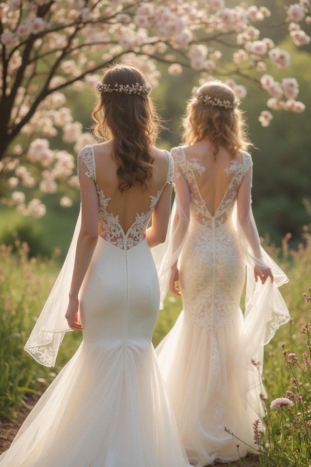 whimsical dreamy bell sleeves