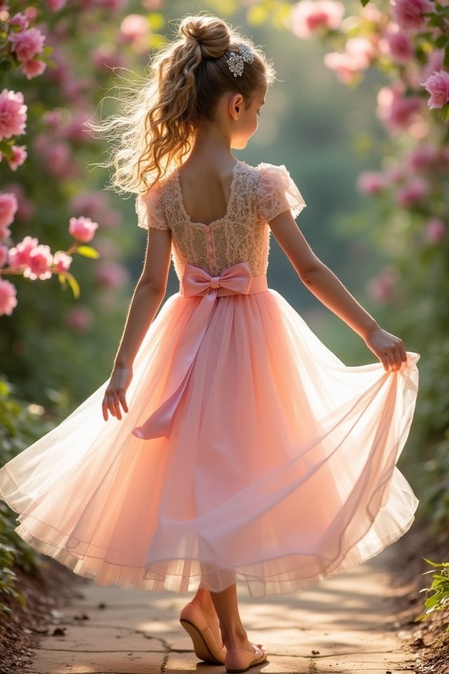 whimsical elegant playful dress