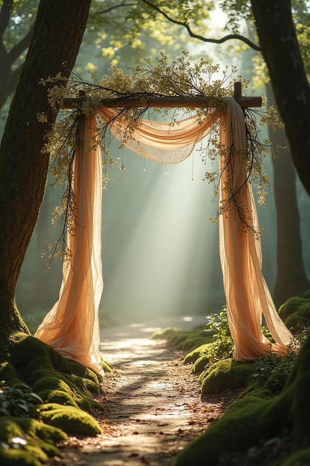 whimsical enchanted forest wedding