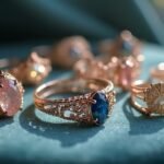 whimsical enchanting wedding rings