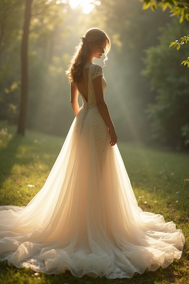 whimsical ethereal tulle skirts