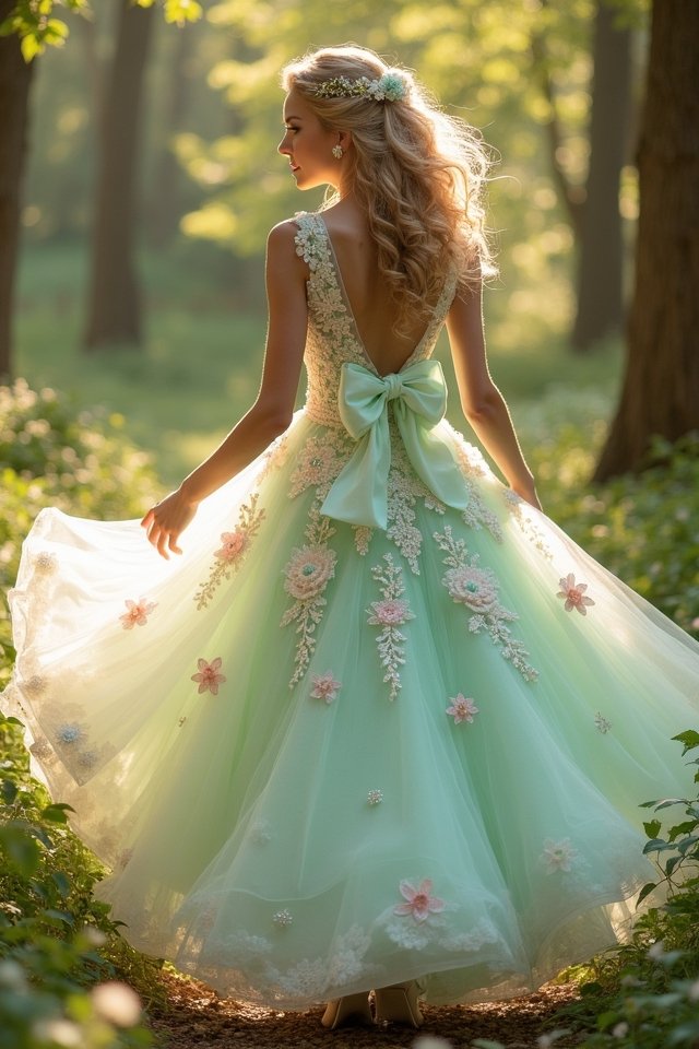 whimsical fairy tale gowns