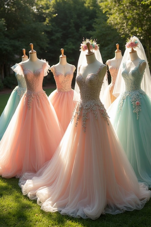 whimsical fairy tale gowns