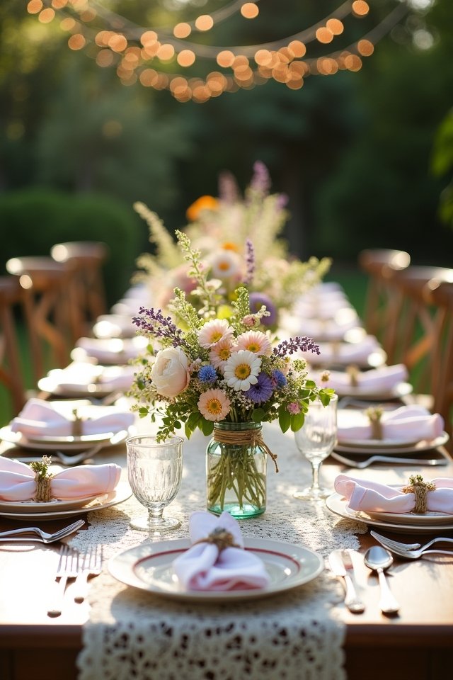 whimsical floral garden celebration