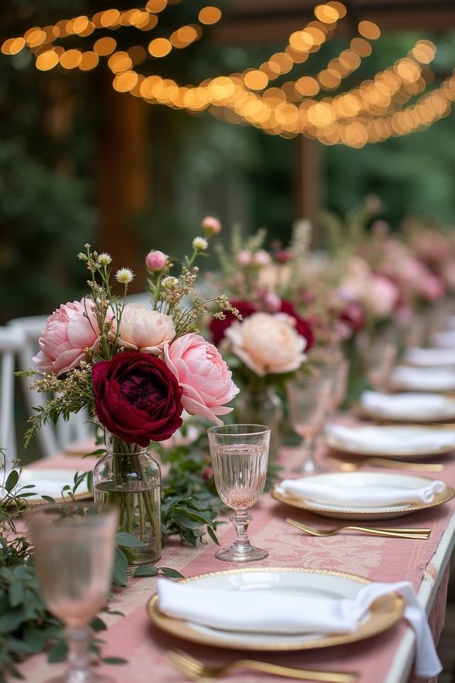 whimsical floral garden decor