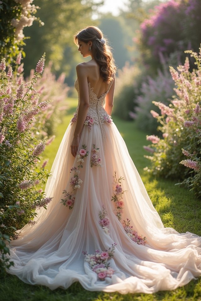 whimsical floral wedding accents