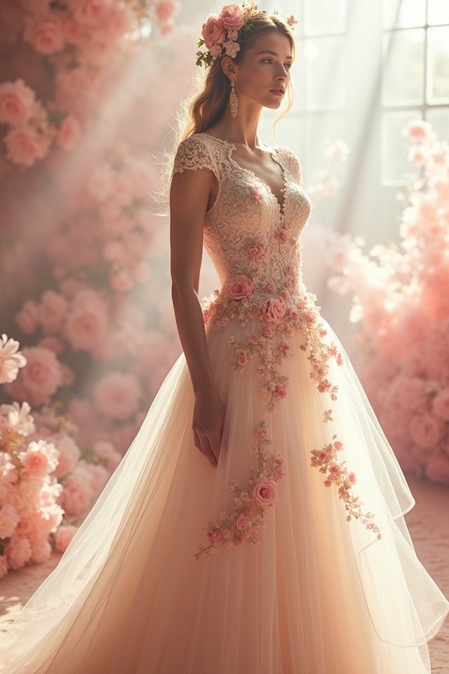 whimsical floral wedding accents