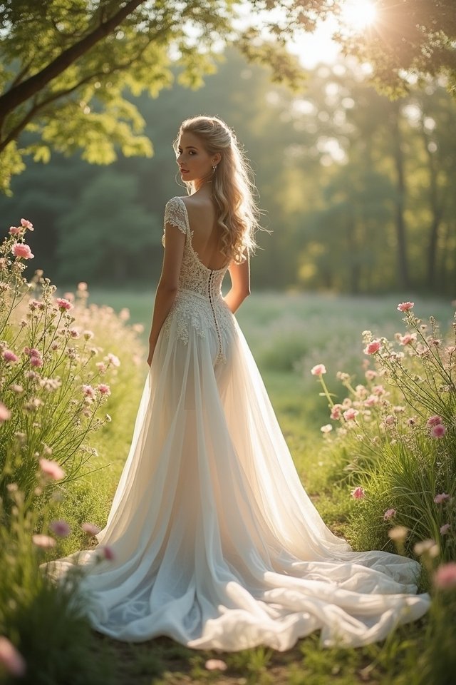 whimsical floral wedding accents