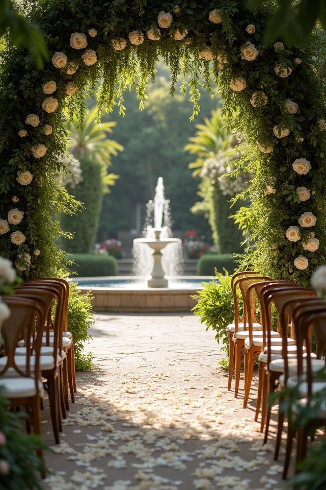 whimsical floral wedding paradise