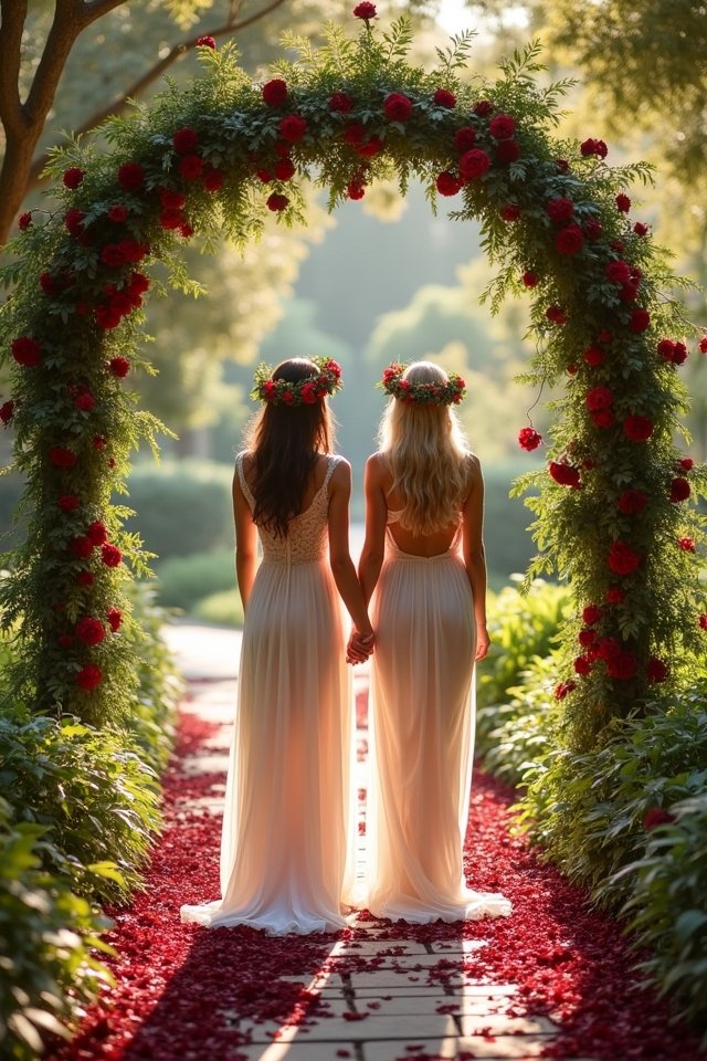 whimsical flower crowns enchant bridal