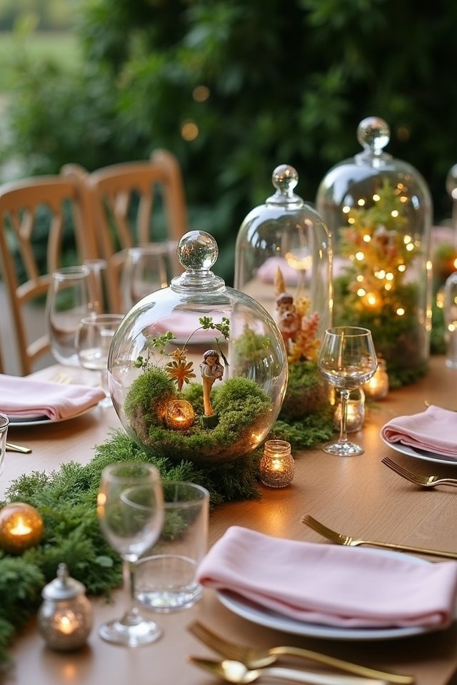 whimsical miniature garden centerpieces