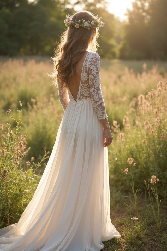 whimsical modern bohemian wedding