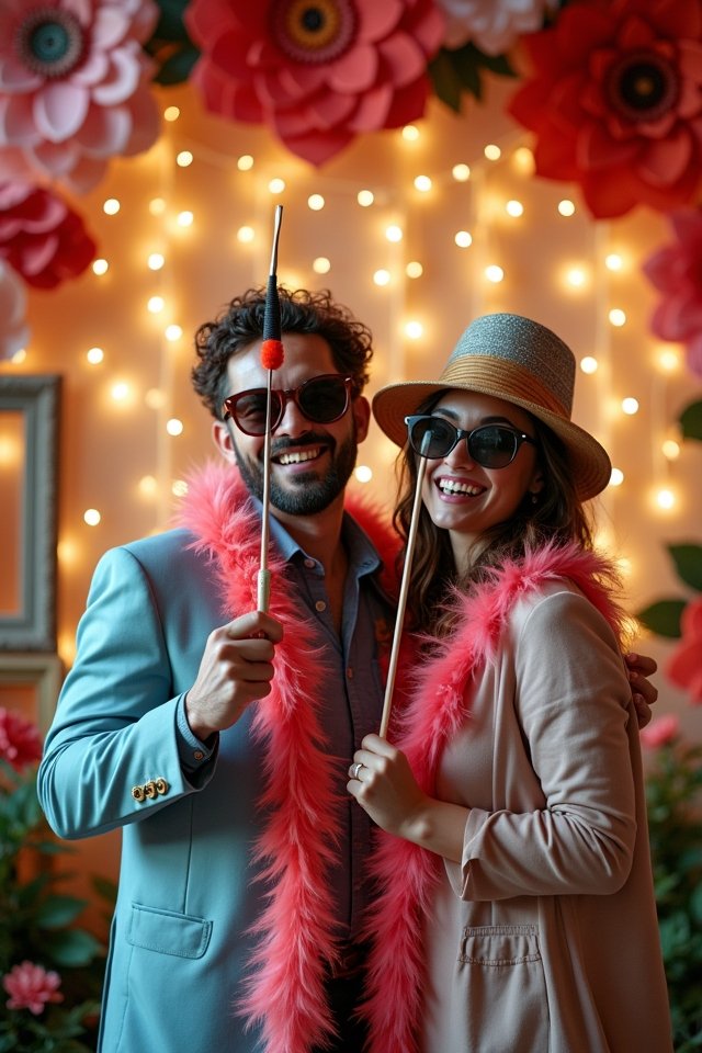 whimsical photo booth props