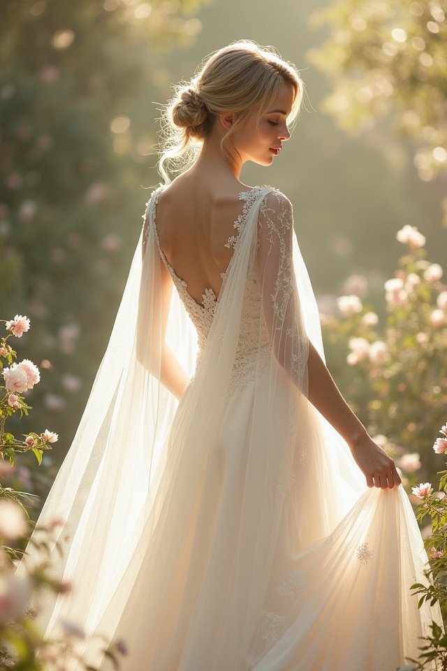 whimsical romantic cape designs