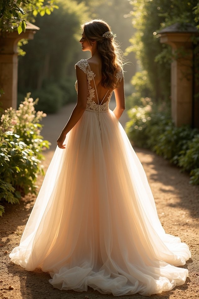 whimsical soft tulle elegance