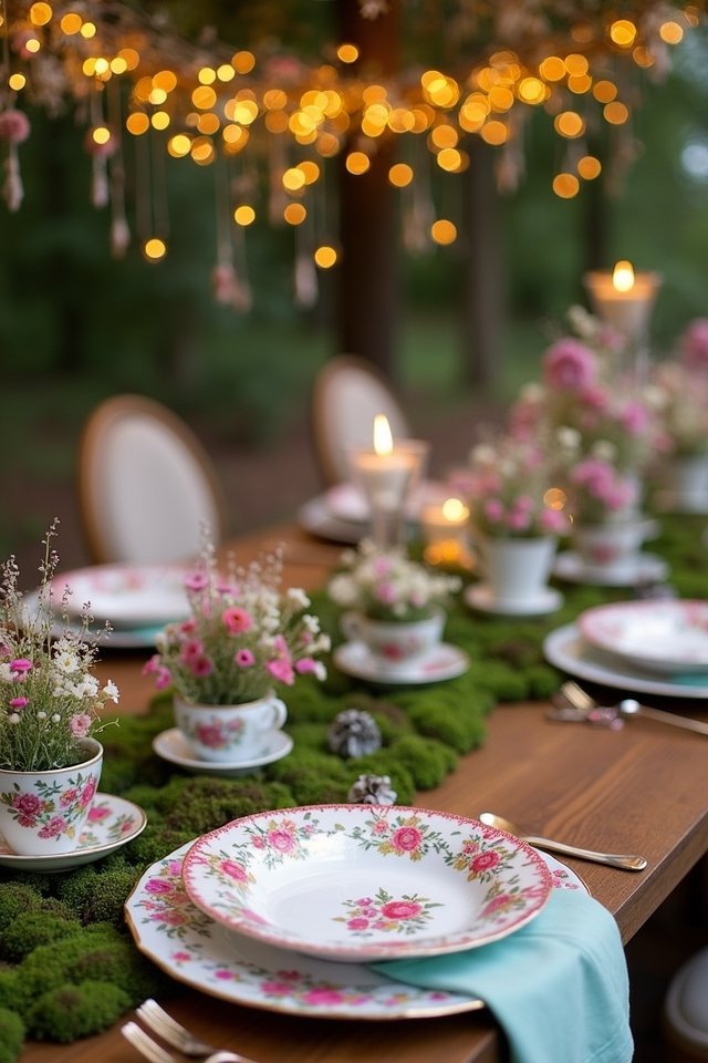 whimsical themed table settings