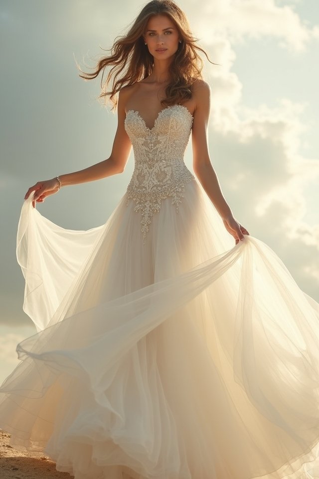 whimsical tulle dreamy attire