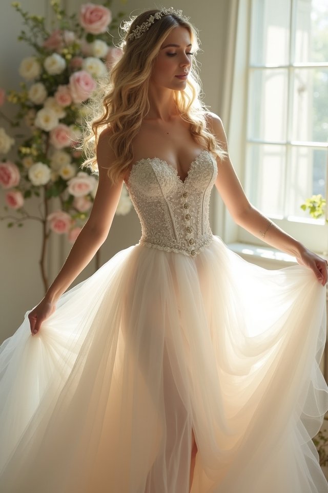 whimsical tulle fairy tale