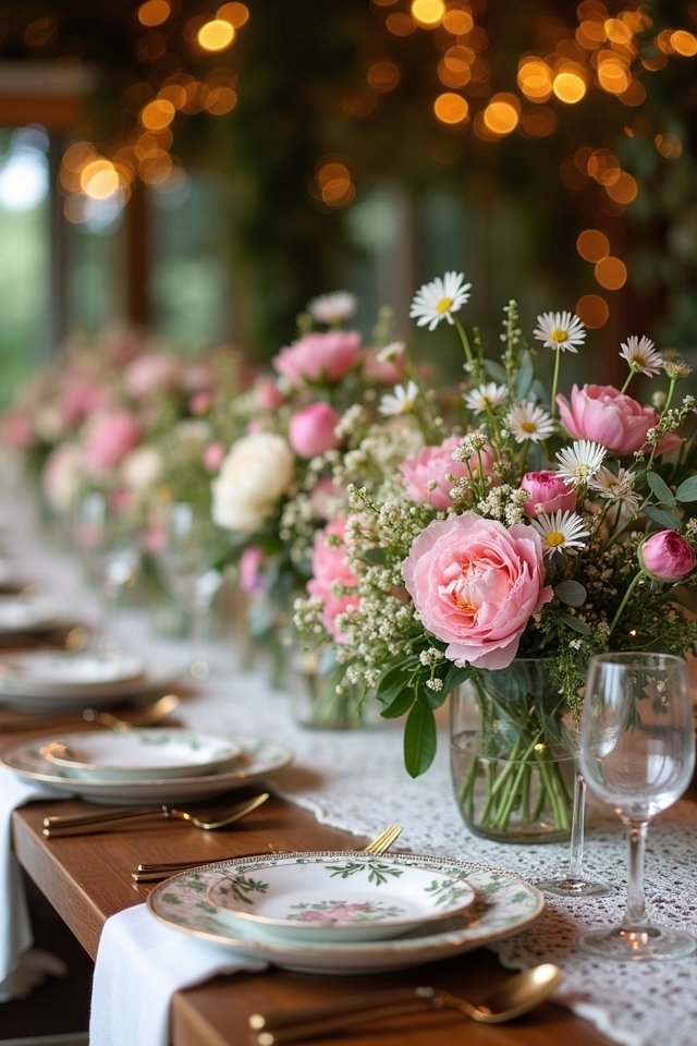 whimsical vibrant floral arrangements