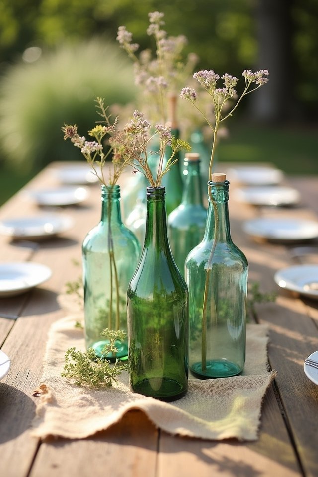 whimsical vintage glass decor