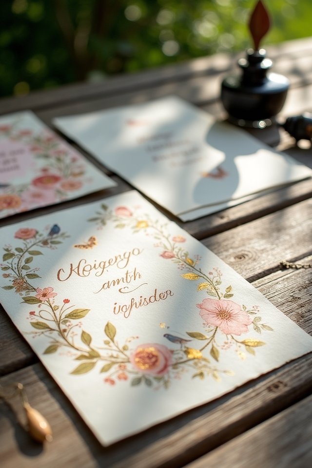 whimsical wedding invitation designs