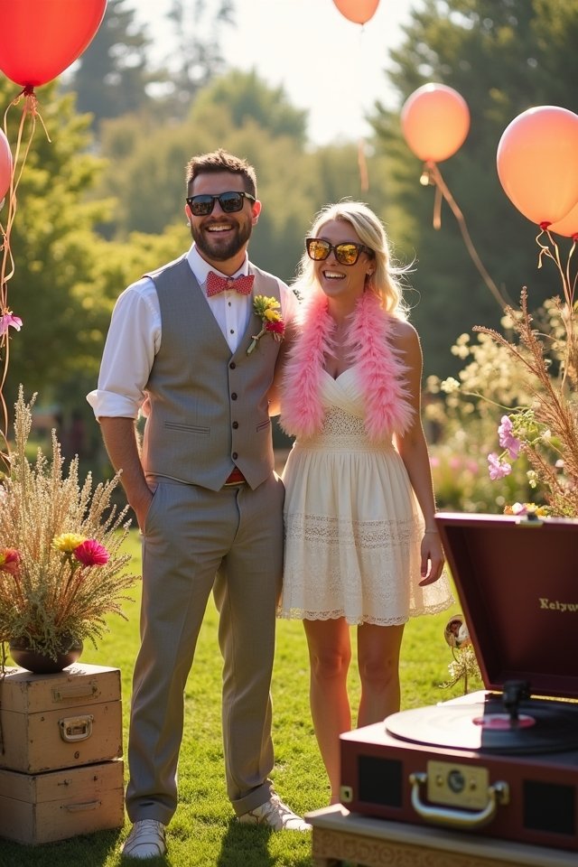 whimsical wedding reception props