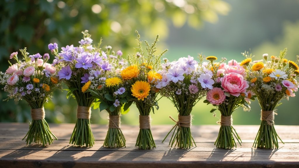 wildflower bridal bouquet ideas