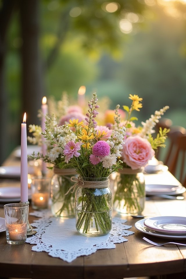 wildflower jars create memories