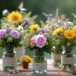 wildflower wedding centerpiece ideas