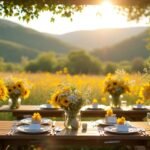 wildflower wedding theme inspiration
