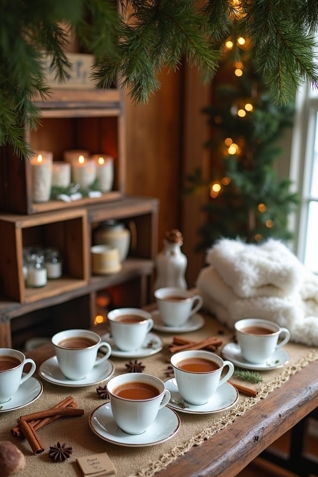 winter wedding beverage ideas