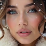 winter wedding bridal makeup