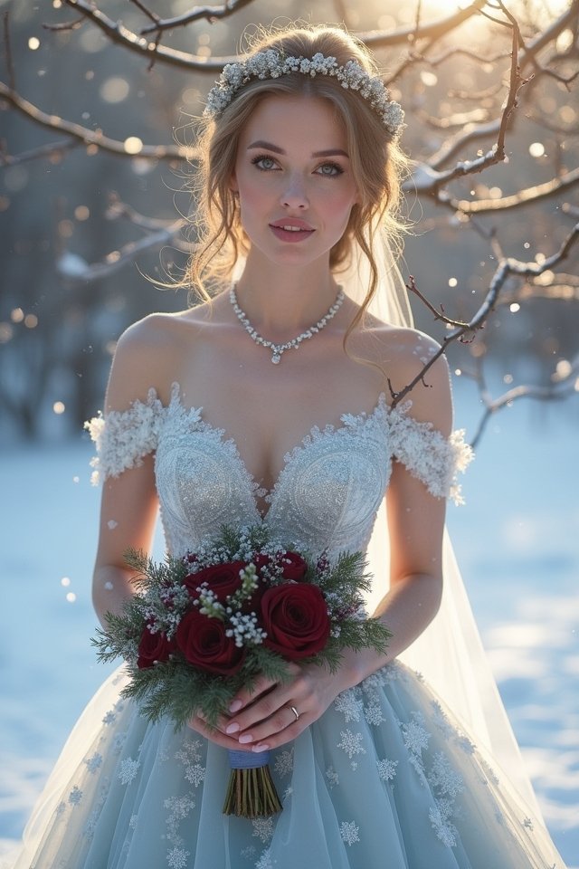 winter wedding color palette