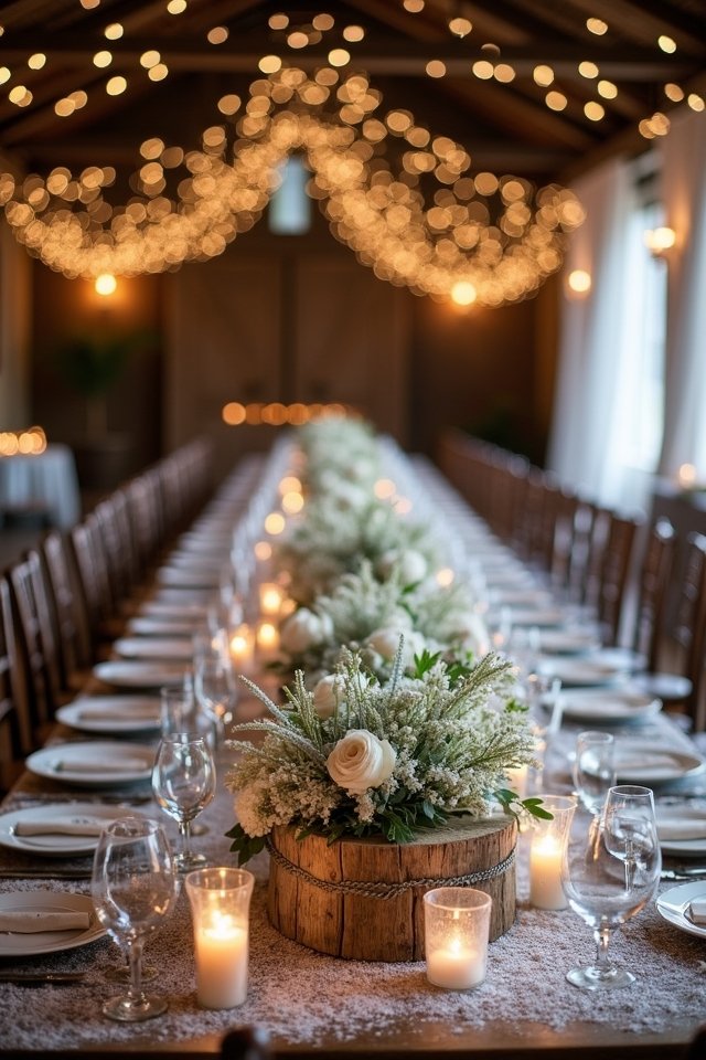 winter wedding floral elegance