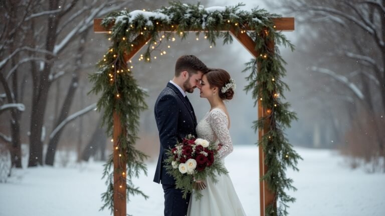 winter wedding photo ideas