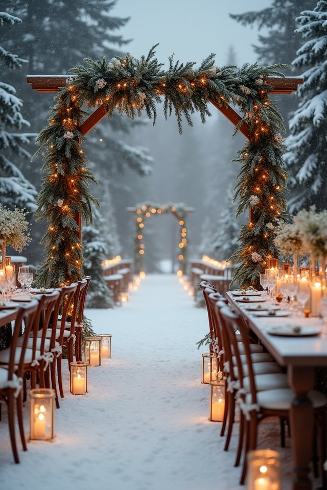 winter wonderland venue decorations