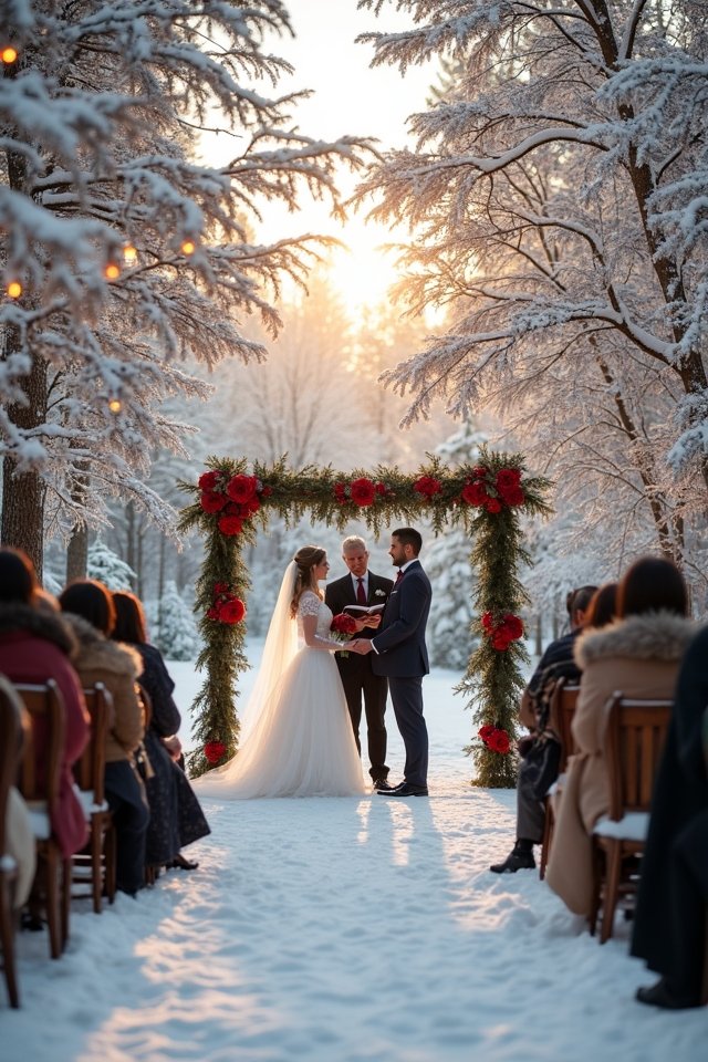 winter wonderland wedding magic